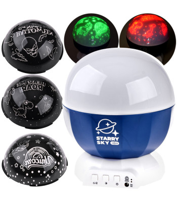 Projektori lamp Halloween, Ükssarv ja Dinosaurus