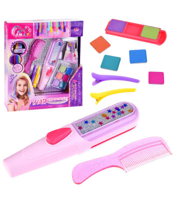 Värviline juuksekriidi komplekt ZA4710