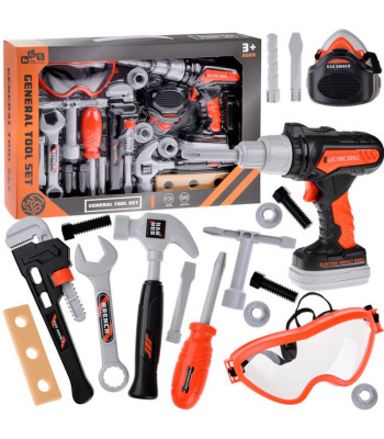 Suure tööriistakomplekti mänguasi