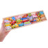 Puidust tähestiku puzzle komplekt sõidukitega