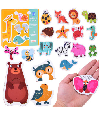 Värvilised Loomapildid Pusled