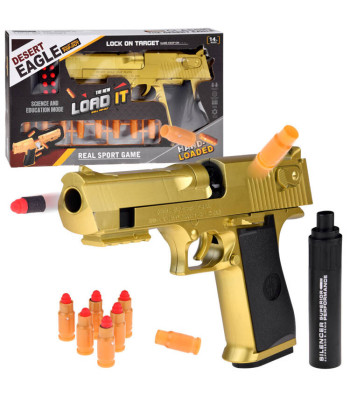 Laste vahtkuulidega mängupüstol summutiga ZA4817