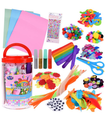 Loov MEGA komplekt kunstiprojektideks silmad sulged vilt