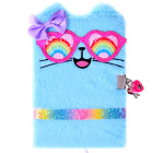 Salajane päevik lukuga sinine Kass