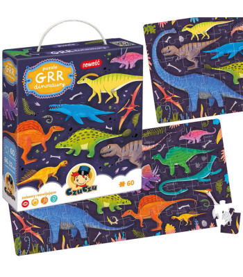 CzuCzu Pusle Grr Dinosaurus 60 tükki
