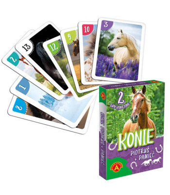 Alexander mälukaardimäng Piotruś Hobused GR0655