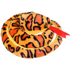 Suur plüüsist madu, kollane boa 160cm 14020