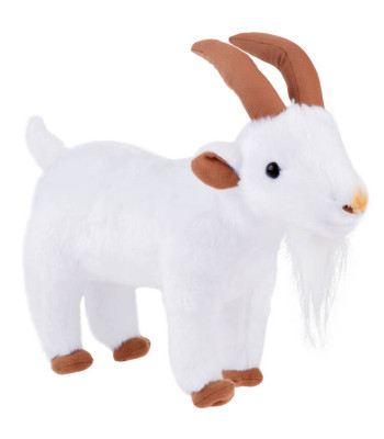 Valge Kitse Maskott 38 cm