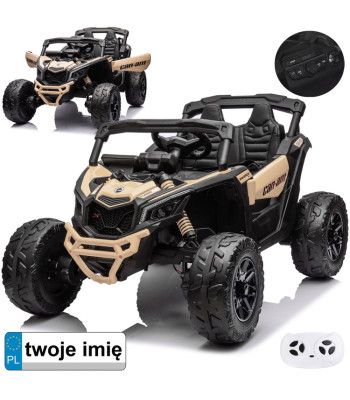 Auto Buggy 4x4 Akuautoga Lastele 800W PA0299 BE