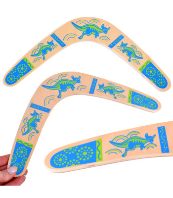 Puidust Bumerang Lõbus Mäng