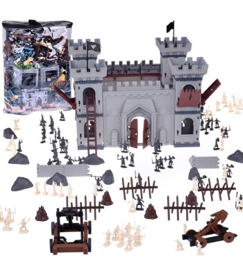 Sõdurite ja aksessuaaridega figuurid: rüütlid ja piraadid, 302 osa