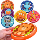 Värviline Lendav Ketas Mänguasi