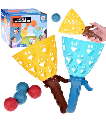 Laste spordikomplekt - osavusmäng Palli Püüdja 4 Pallikestega