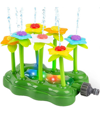 Veepritslõikur Valgustatud Lilled Aiapurskkaev Mänguasi