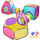 Mega Mängukeskus Komplekt 5-ühes Telk Tunnel Telgid Tunnelitega