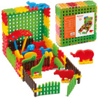 Marioinex Waffle ehitusklotsid loomaaed ZOO, 50 tk, ZA5037