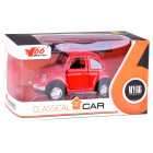 Metallist mänguauto avanevate ustega