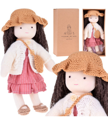 Beige Kena Pehme Nukk - Minimalistlik Emotsioonide Õppimine ZA4996