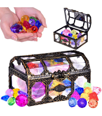 Piraadi Aarete Rinnak värviliste kristallidega - Aarete otsimine SP0782