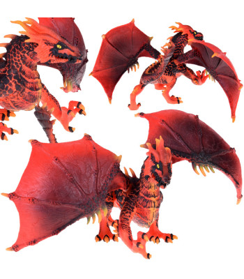 Majesteetlik Punane Draakoni Figuriin