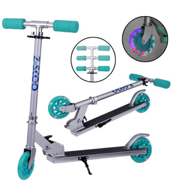 Lekka Składana Hulajnoga z Świecące koła Idealna dla Dzieci SP0786