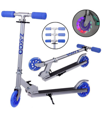 Lekka Składana Hulajnoga z Świecące koła Idealna dla Dzieci SP0786