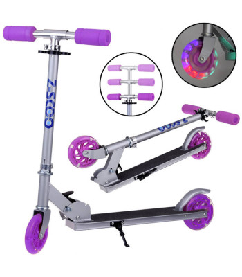 Lekka Składana Hulajnoga z Świecące koła Idealna dla Dzieci SP0786