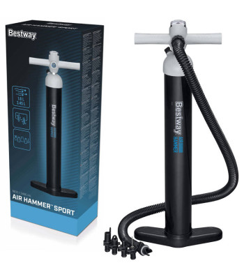 Bestway wysokociśnieniowa pompka ręczna dwukierunkowa manometr  62227