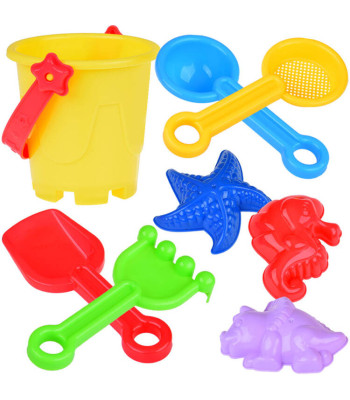 Liivakasti mänguasjade komplekt ämber vormid rehaga ZA5078