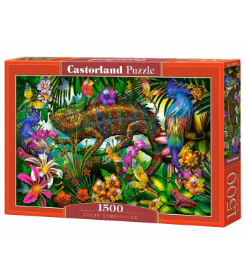 1500 Tükki Pusle C-152162 Värvikonkurss Kameeleon