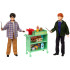 Mattel suur komplekt nukud Harry Potter Ron rongis Hogwarts ZA5082