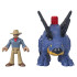 Jurassic World Imaginext Stegosaurus ja Dr. Grant mängukomplekt
