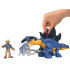 Jurassic World Imaginext Stegosaurus ja Dr. Grant mängukomplekt