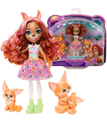 Enchantimals Nukk Filigree Fox ja Pere