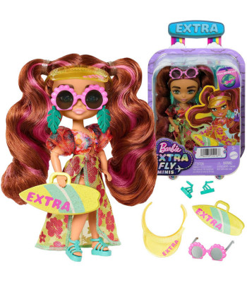 Barbie Extra Fly Minis rannastiilis nukk ZA5108