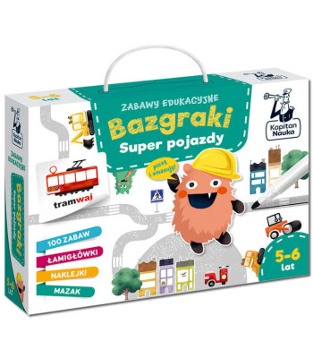 Kapitan Nauka Bazgraki Super sõidukid harivad mängud ja mõistatused