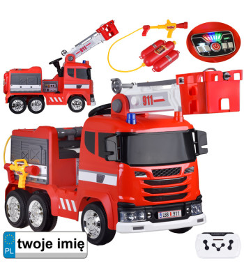 Akutoimiv tuletõrjeauto lastele