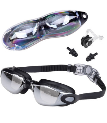 Ujumisprillid UV-kaitsega ANTI-FOG + kõrva- ja ninakaitsed SP0792 SR