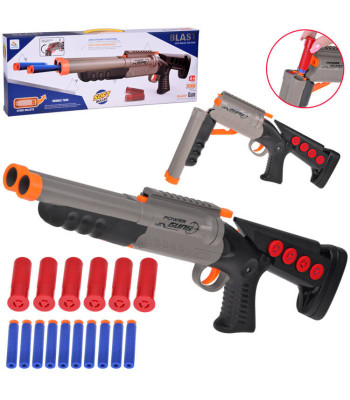 Suur topeltpüss vahtkapslite ja nooledega ZA5150