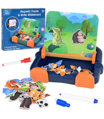 Magnetiline tahvel 2in1 magnetpuslede ja joonistamise jaoks