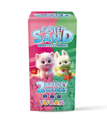 Tuban Fluffy Liiv Roosa ja Roheline 140 g