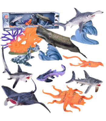 Mereelukate figuuride komplekt