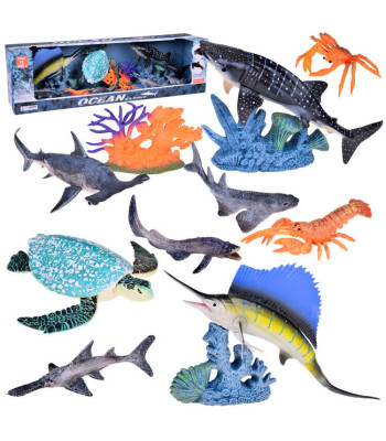 Mereelukate figuuride komplekt