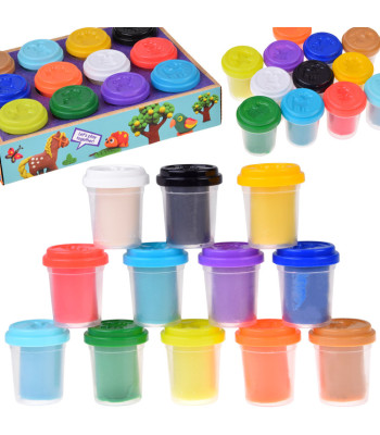 Plastiliini Komplekt 12 Värvi