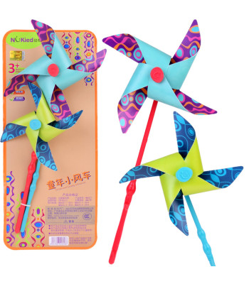 Värvilised tuuleveskid 2 tk dekoratsioon