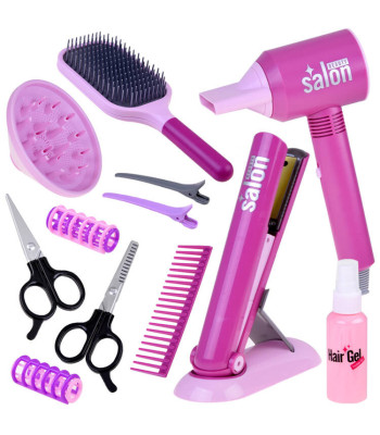 Väike juuksurikomplekt föön sirgendaja tarvikud ZA5215