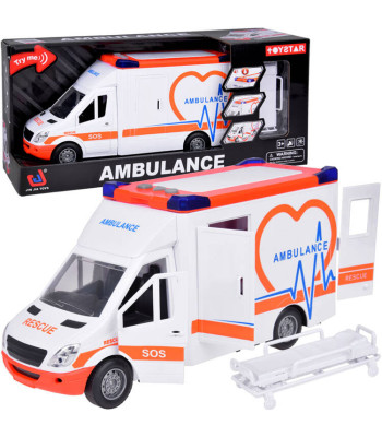 Interaktiivne kiirabi avaneva uksega heli ja valgusega ZA5217