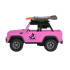Roosa maastikuauto off-road surfilaudade ja valguse ning heliefektidega ZA5223