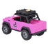 Roosa maastikuauto off-road surfilaudade ja valguse ning heliefektidega ZA5223