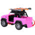 Roosa maastikuauto off-road surfilaudade ja valguse ning heliefektidega ZA5223